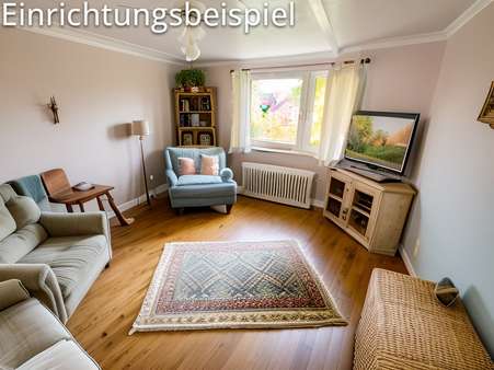 Wohnzimmer (visualisiert) - Einfamilienhaus in 31167 Bockenem mit 110m² kaufen