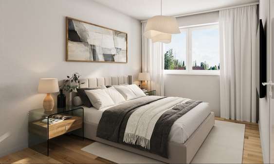 Schlafen (Abb. ähnl.) - Erdgeschosswohnung in 31195 Lamspringe mit 57m² kaufen