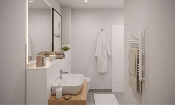 Bad (Abb. ähnl.) Bad (Abb. ähnl.) - Erdgeschosswohnung in 31195 Lamspringe mit 66m² kaufen