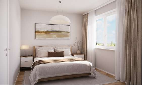 Schlafen (Abb. ähnl.) - Etagenwohnung in 31195 Lamspringe mit 76m² kaufen