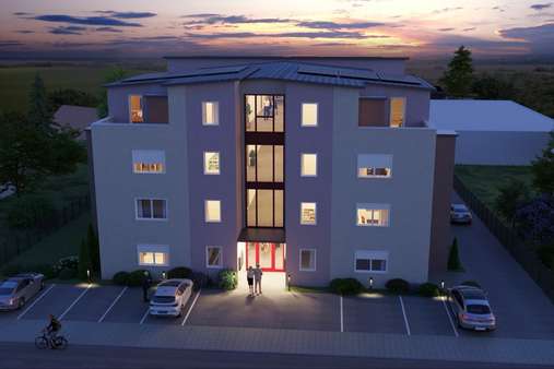 Vorderansicht - Etagenwohnung in 31195 Lamspringe mit 57m² kaufen