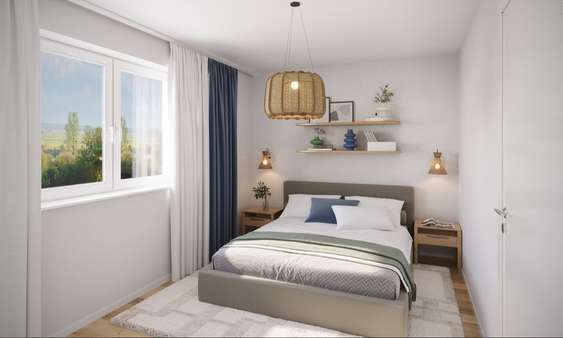 Schlafen (Abb. ähnl.) - Etagenwohnung in 31195 Lamspringe mit 66m² kaufen