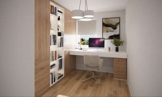 Zweites Zimmer (Abb. ähnlich) - Etagenwohnung in 31195 Lamspringe mit 66m² kaufen