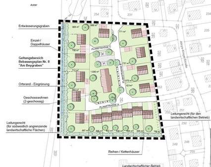 Bild_Bebauungsentwurf - Grundstück in 31177 Harsum mit 1931m² kaufen