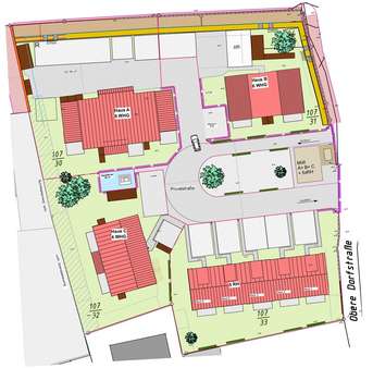 Übersichtsplan - Erdgeschosswohnung in 31137 Hildesheim mit 67m² kaufen