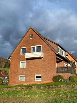Giebelansicht - Zweifamilienhaus in 31061 Alfeld mit 160m² kaufen