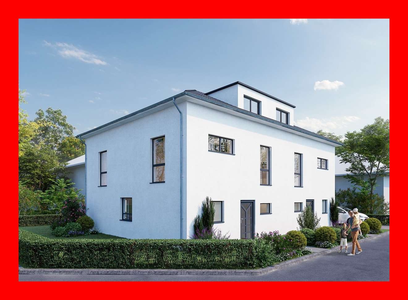 Straßenansicht Straßenansicht - Doppelhaushälfte in 31139 Hildesheim mit 151m² kaufen
