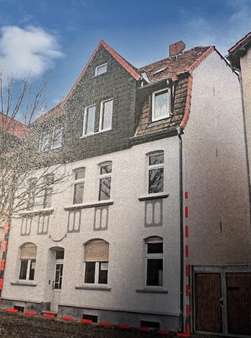 Front-/Seitenansicht Front-/Seitenansicht - Mehrfamilienhaus in 06484 Quedlinburg mit 231m² kaufen