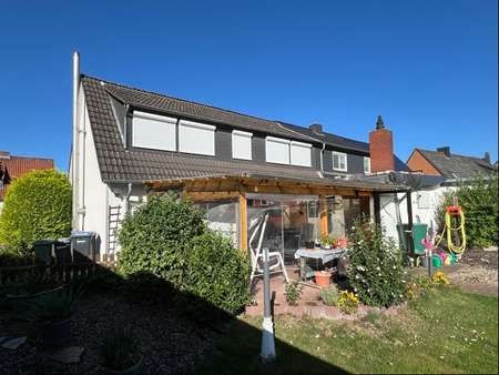Gartenansicht Gartenansicht - Doppelhaushälfte in 31241 Ilsede mit 115m² kaufen