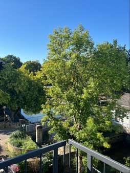 Blick vom Balkon - Etagenwohnung in 31134 Hildesheim mit 80m² kaufen