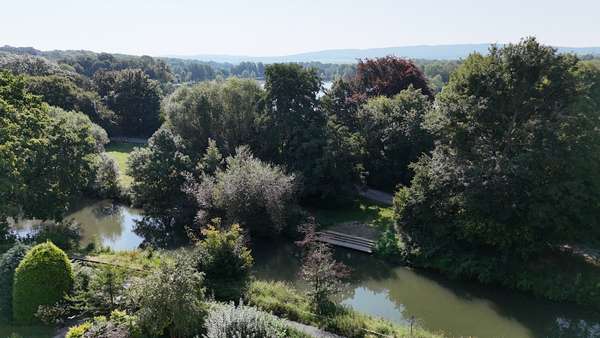 Blick auf die Innerste - Etagenwohnung in 31134 Hildesheim mit 110m² kaufen