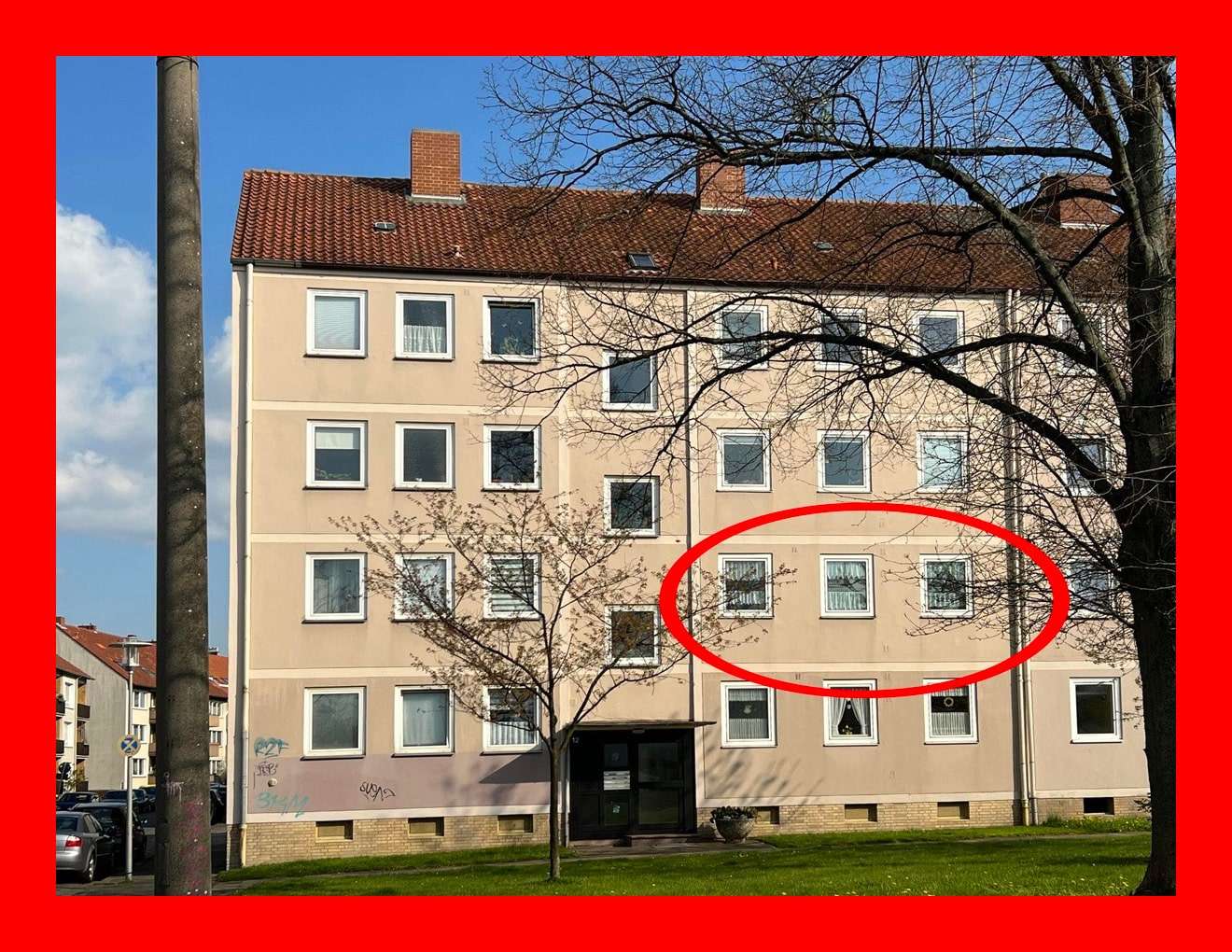 null - Etagenwohnung in 31135 Hildesheim mit 69m² günstig kaufen