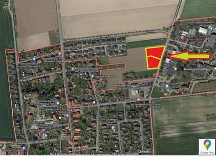 Lageplan_makro_Gesamtgrundstüc - Grundstück in 31139 Hildesheim mit 4332m² günstig kaufen