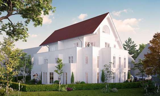 Gartenansicht - Dachgeschosswohnung in 38678 Clausthal-Zellerfeld mit 104m² kaufen