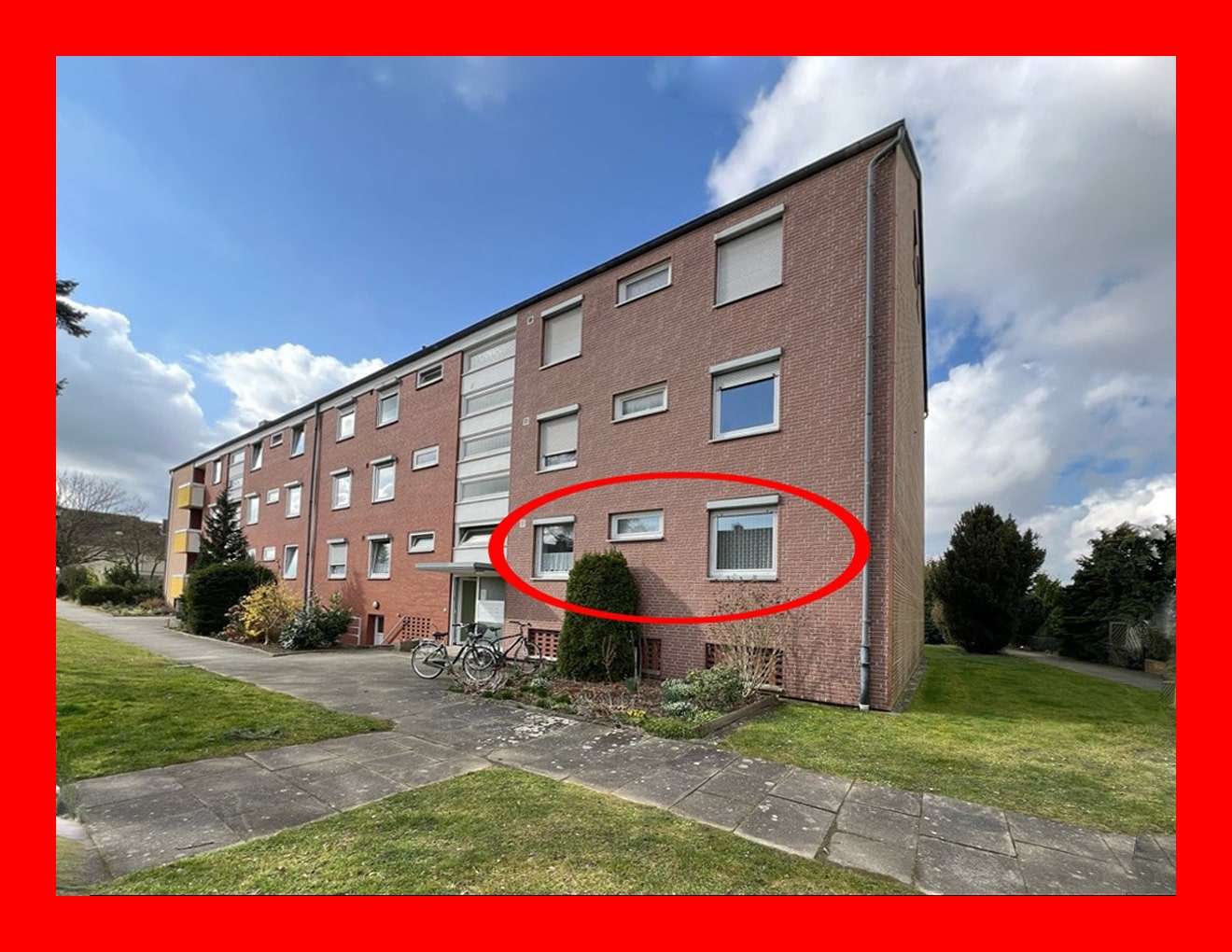 Außenansicht Außenansicht - Erdgeschosswohnung in 31241 Ilsede mit 54m² kaufen