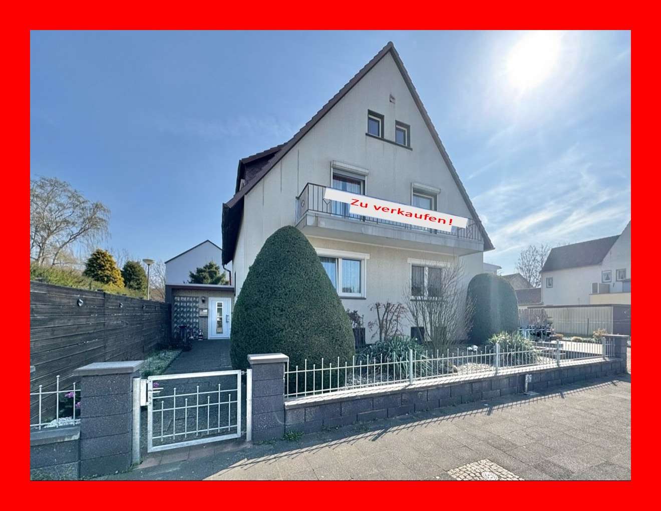 Straßenansicht - Zweifamilienhaus in 31135 Hildesheim mit 239m² kaufen