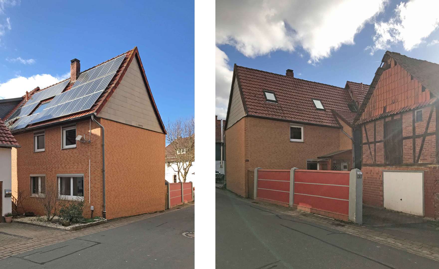 Straßenansicht - Doppelhaushälfte in 37115 Duderstadt mit 90m² kaufen