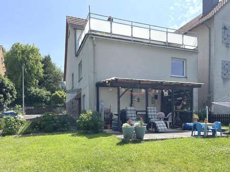 überdachte Terrasse überdachte Terrasse - Einfamilienhaus in 34346 Hann. Münden mit 119m² kaufen