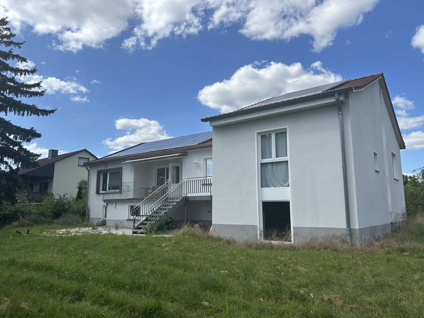 Blick vom Garten Blick vom Garten - Einfamilienhaus in 37130 Gleichen mit 210m² kaufen
