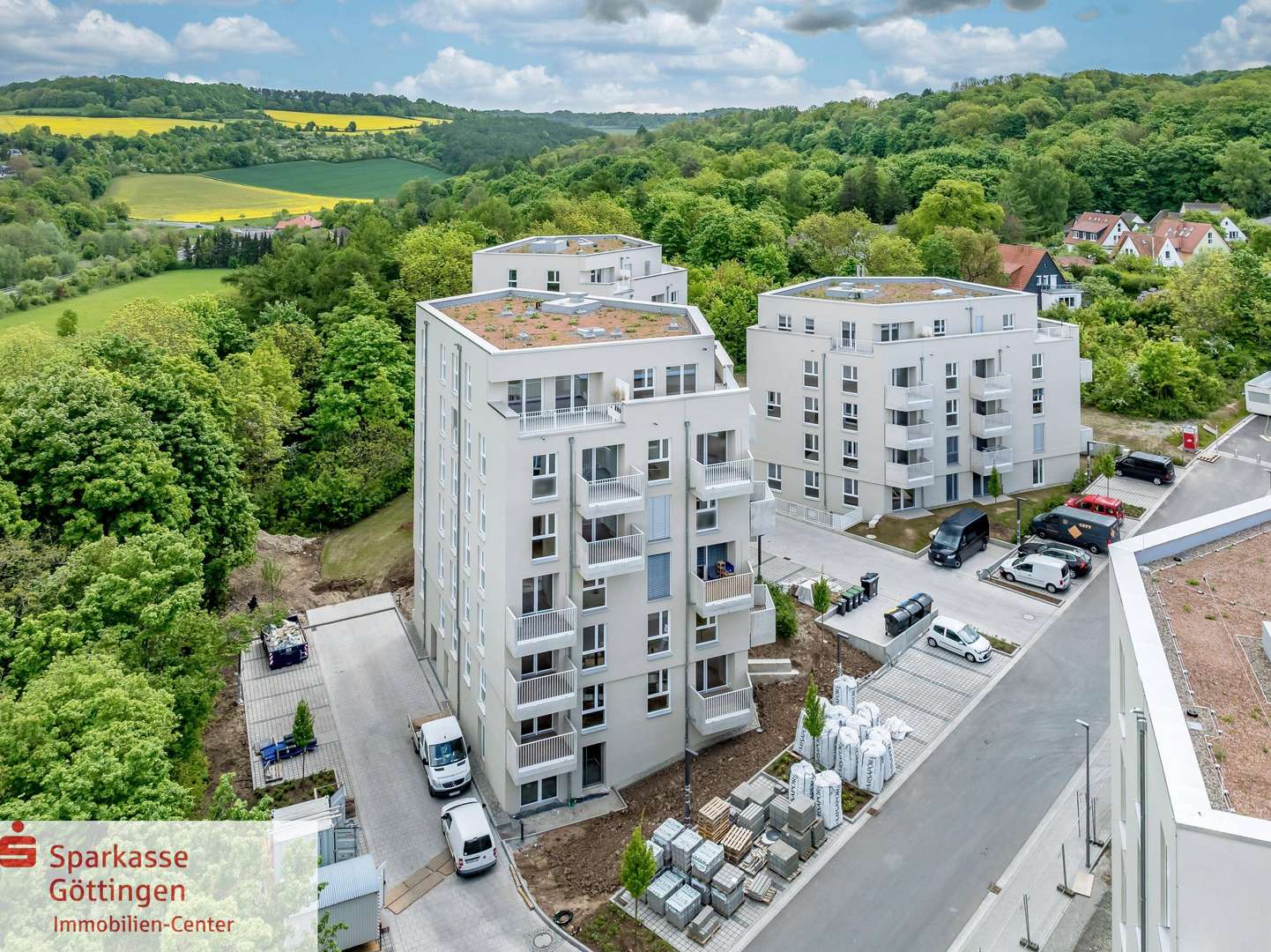 Blick Richtung Herberhausen Blick Richtung Herberhausen - Etagenwohnung in 37075 Göttingen mit 72m² kaufen
