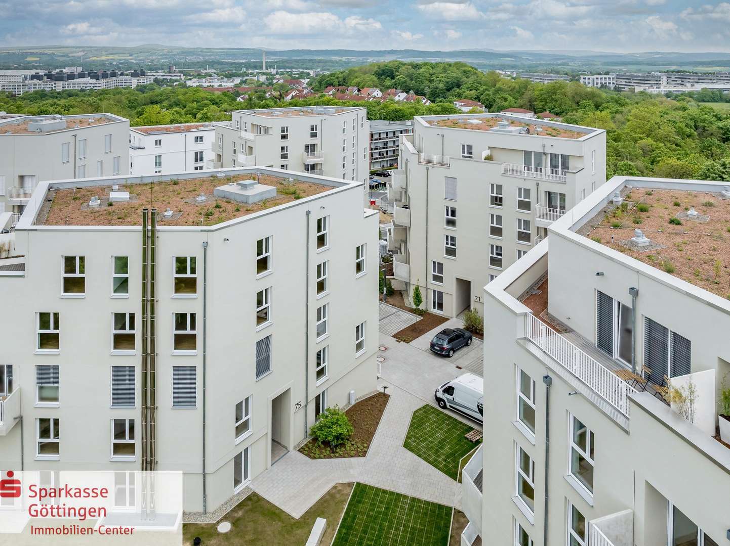 Blick Richtung Universität Blick Richtung Universität - Etagenwohnung in 37075 Göttingen mit 109m² kaufen