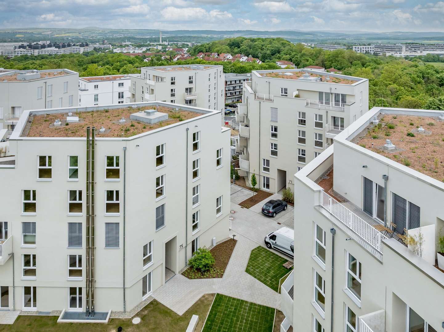 Blick Richtung Universität - Etagenwohnung in 37075 Göttingen mit 109m² kaufen