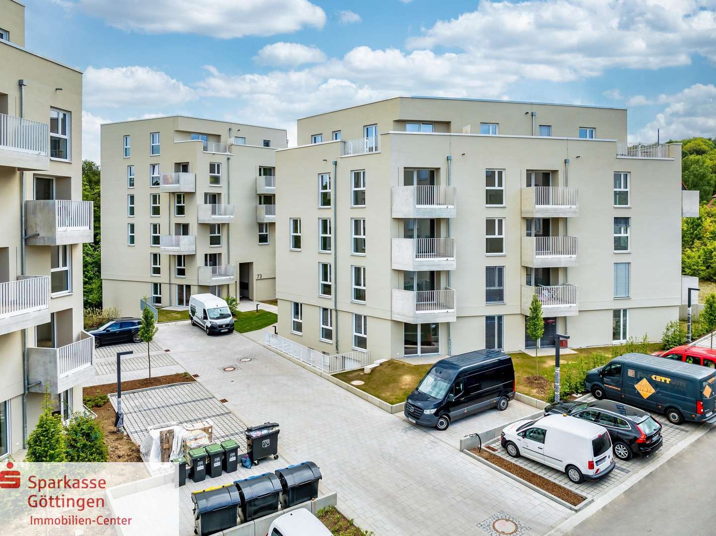 Blick in die Anlage Blick in die Anlage - Etagenwohnung in 37075 Göttingen mit 82m² kaufen