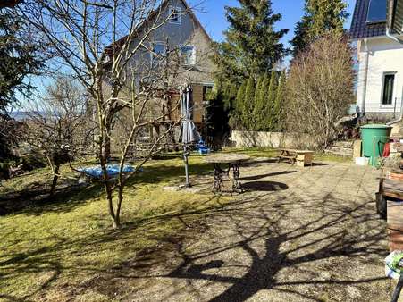 Garten mit Terrasse - Einfamilienhaus in 37085 Göttingen mit 144m² kaufen