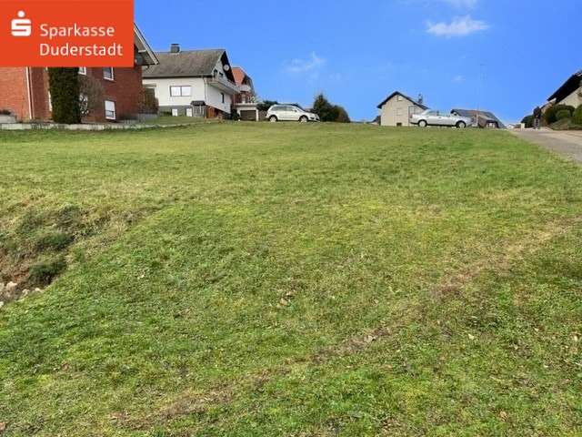Blick Richtung Norden - Grundstück in 37434 Rüdershausen mit 608m² kaufen