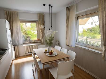 Einrichtungsbeispiel Küche im Erdgeschoss - Doppelhaushälfte in 37115 Duderstadt mit 94m² kaufen
