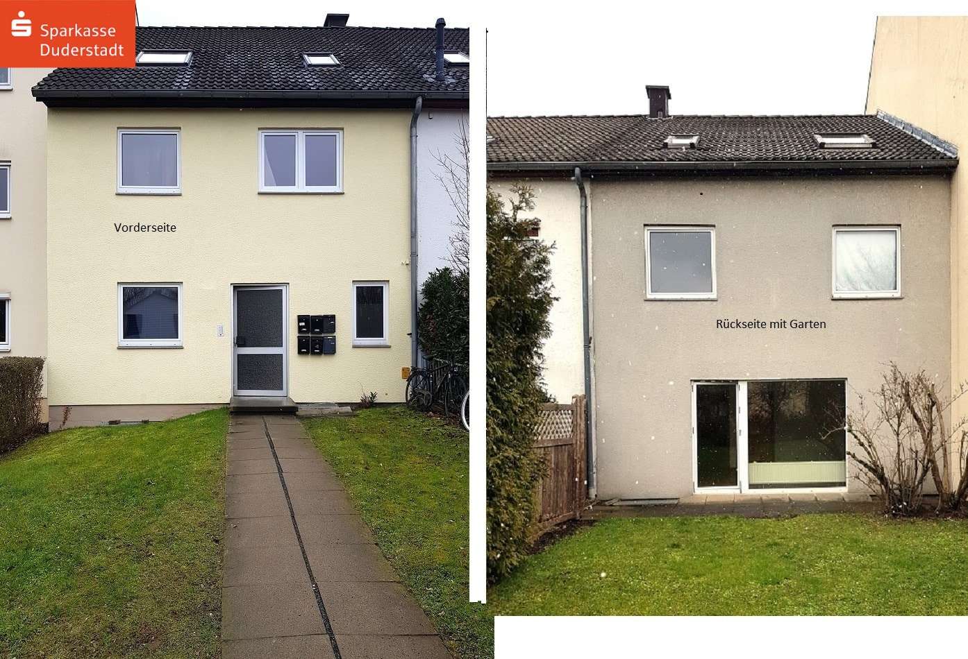 Vorder- und Rückseite des Hauses - Mehrfamilienhaus in 37077 Göttingen mit 165m² kaufen