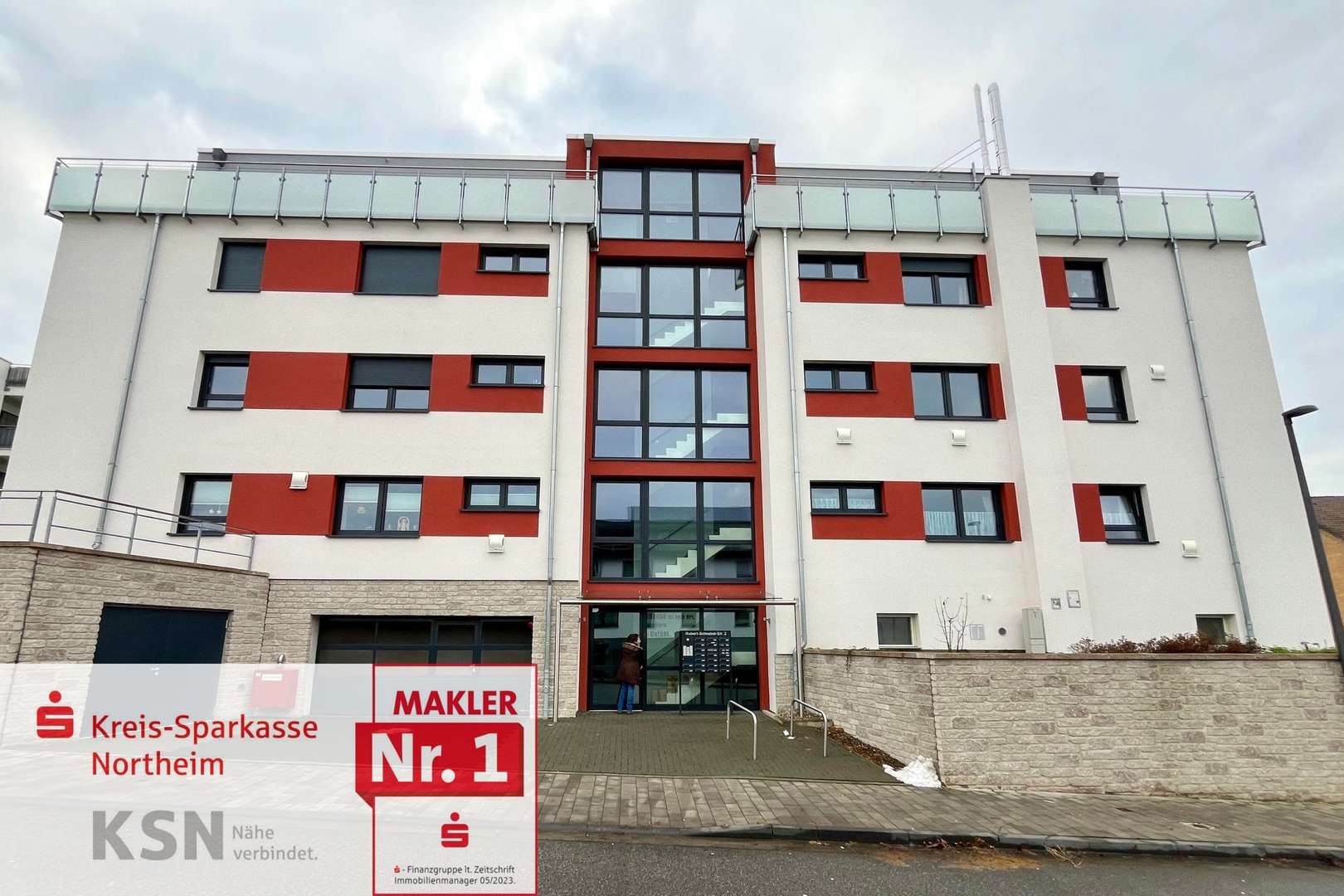 Frontansicht - Erdgeschosswohnung in 37154 Northeim mit 83m² kaufen