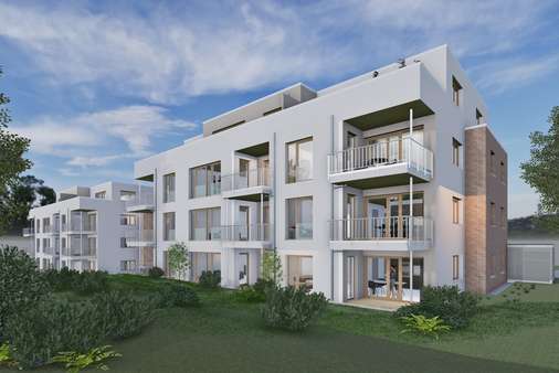Süd-/Ostansicht - Erdgeschosswohnung in 37154 Northeim mit 68m² kaufen