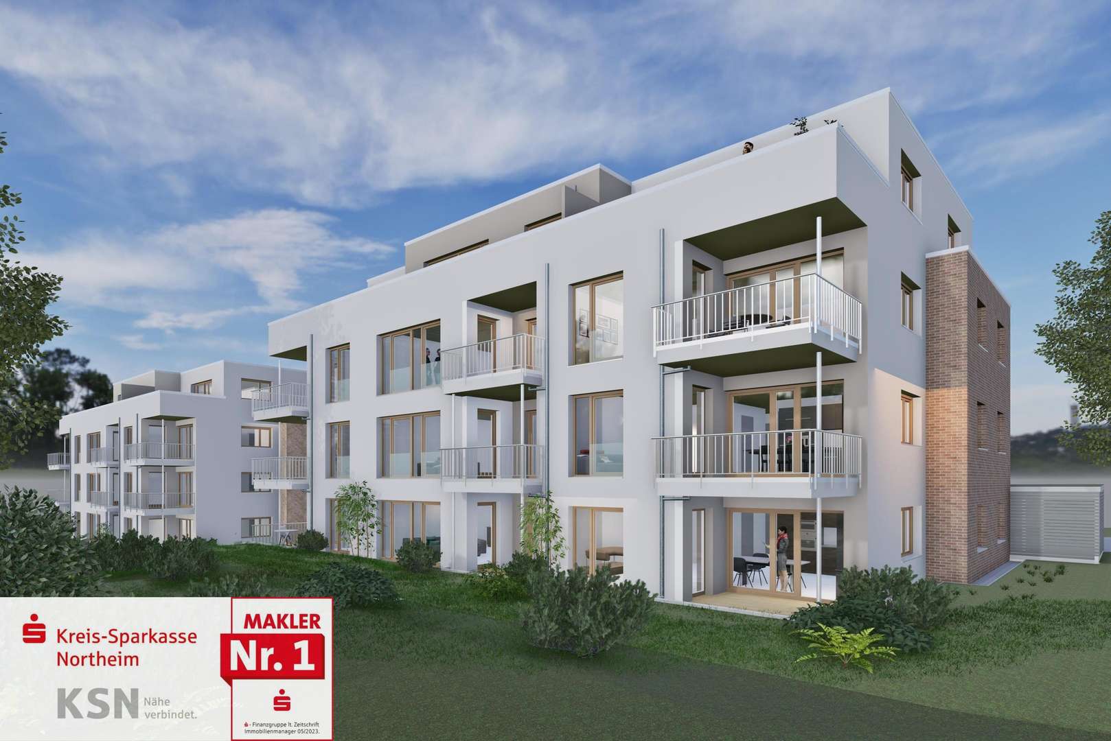 Süd-/Ostansicht - Penthouse-Wohnung in 37154 Northeim mit 80m² kaufen