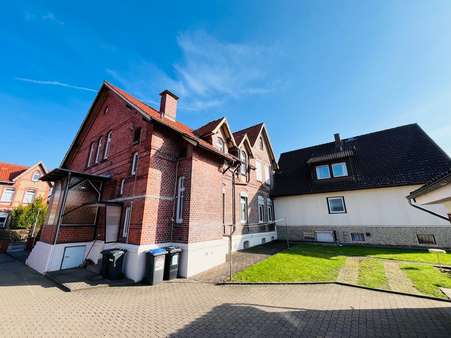 Rückansicht Altbau u. Anbau (Neubau) - Mehrfamilienhaus in 37154 Northeim mit 450m² kaufen
