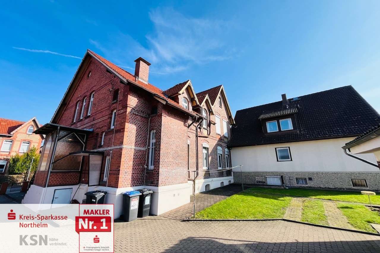 Rückansicht Altbau u. Anbau (Neubau) - Mehrfamilienhaus in 37154 Northeim mit 450m² kaufen