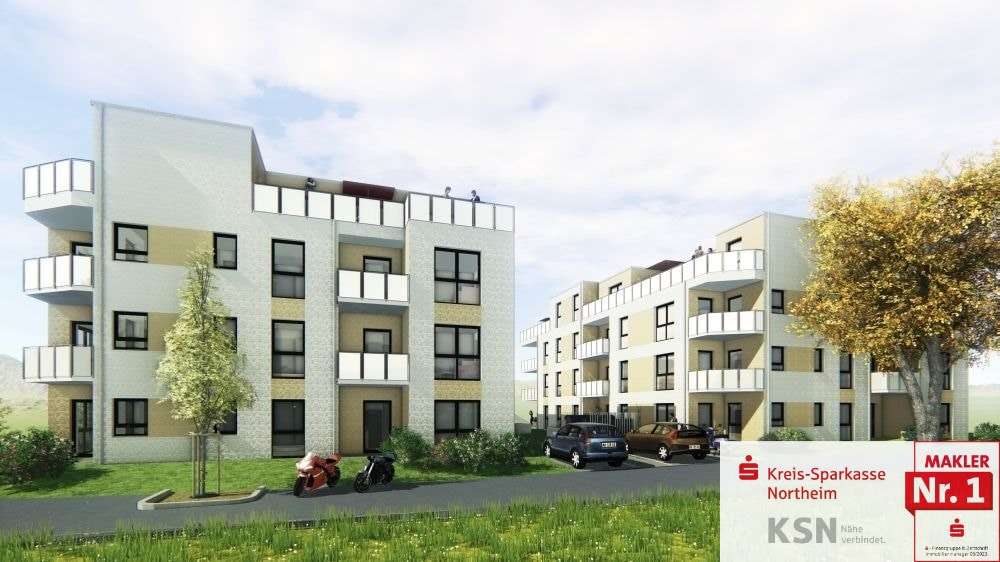 Vorderansicht - Etagenwohnung in 37154 Northeim mit 65m² kaufen