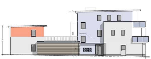 Ansicht Nord - Erdgeschosswohnung in 37176 Nörten-Hardenberg mit 61m² kaufen