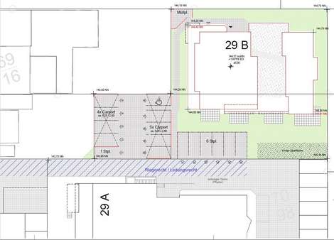 Freiflächenplan - Etagenwohnung in 37176 Nörten-Hardenberg mit 88m² kaufen