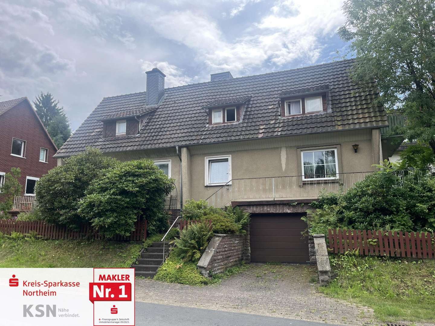 Frontansicht - Einfamilienhaus in 37170 Uslar mit 156m² kaufen