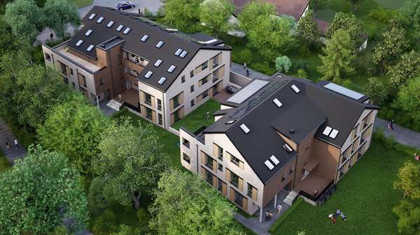 Ansicht Luft Nordost - Erdgeschosswohnung in 37079 Göttingen mit 96m² kaufen