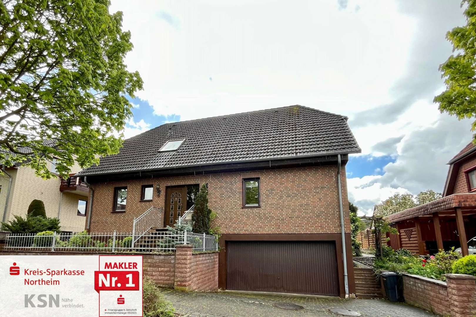 Straßenansicht - Zweifamilienhaus in 37154 Northeim mit 188m² kaufen