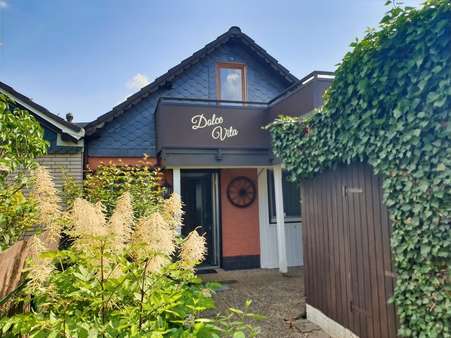Nordgiebel Hauseingang Nordgiebel Hauseingang - Ferienhaus in 37445 Walkenried mit 75m² kaufen