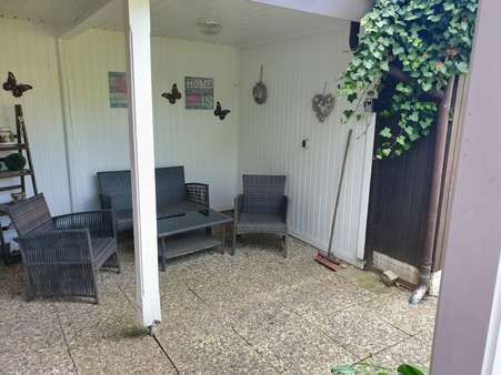 Sitzecke überdacht Sitzecke überdacht - Ferienhaus in 37445 Walkenried mit 75m² kaufen