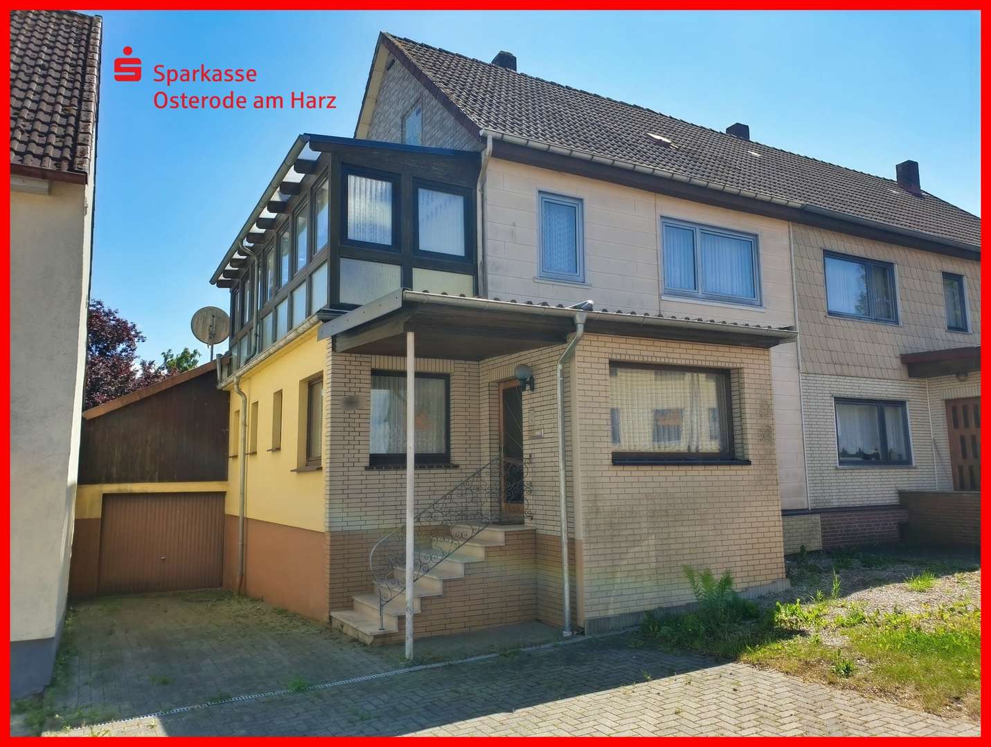 Nordfassade Hauseingang Nordfassade Hauseingang - Einfamilienhaus in 37431 Bad Lauterberg mit 140m² kaufen