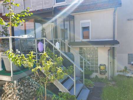 Terrasse mit Wintergarten - Doppelhaushälfte in 37441 Bad Sachsa mit 100m² kaufen