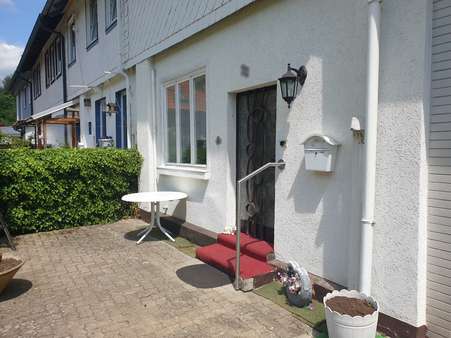 Hauseingang Altbau - Reihenendhaus in 37441 Bad Sachsa mit 270m² kaufen