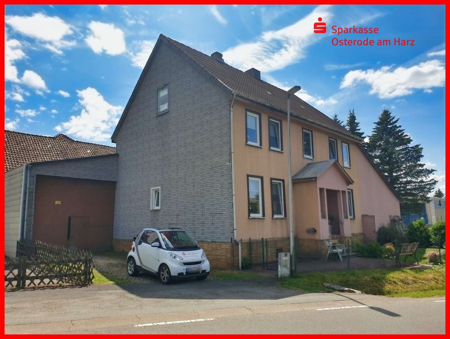 Nordfassade Ostgiebel Hoftor Nordfassade Ostgiebel Hoftor - Einfamilienhaus in 37431 Bad Lauterberg mit 180m² kaufen