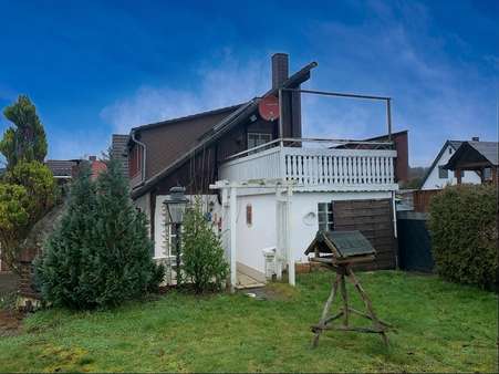 Rückseite - Doppelhaushälfte in 37412 Herzberg mit 143m² kaufen