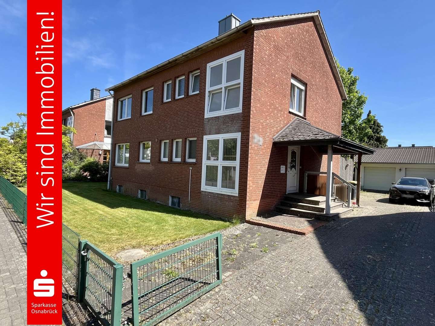 Zufahrt Nord-Westansicht - Zweifamilienhaus in 49191 Belm mit 150m² kaufen